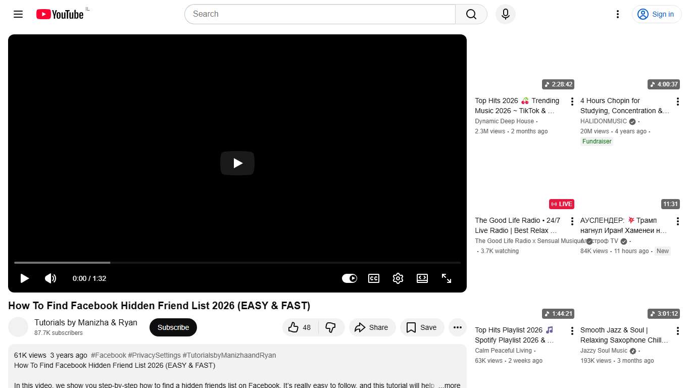How To Find Facebook Hidden Friend List 2026 (EASY & FAST) - YouTube